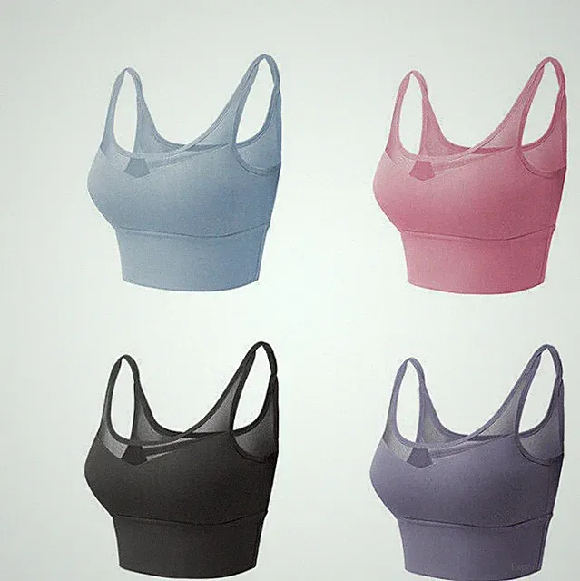 1 Set Damen BH Comfort Seamless Nahtlos Bustier Sport Push Up Yoga Bra Fitness
