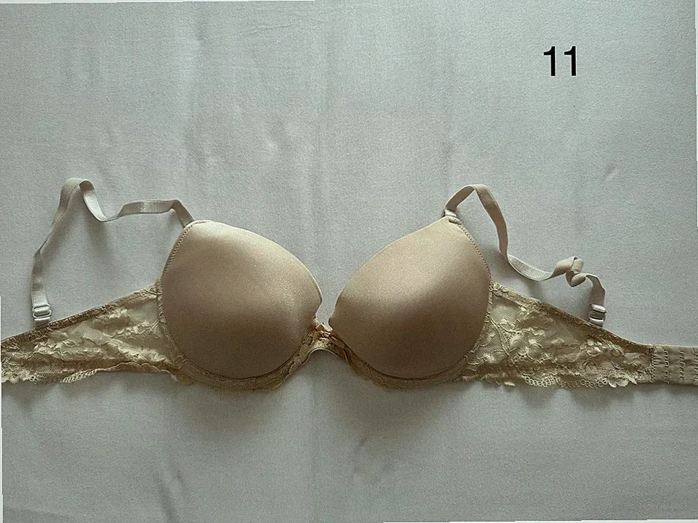 11) H&M Push-up BH beige 80C ohne Etikett s. guter Zustand