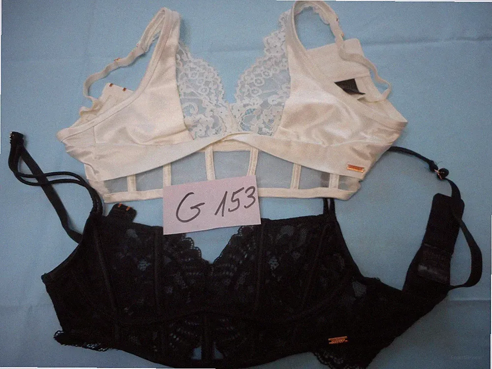 2 BH in Weiß + Schwarz Gr. XS von NOIR ( G 153 )