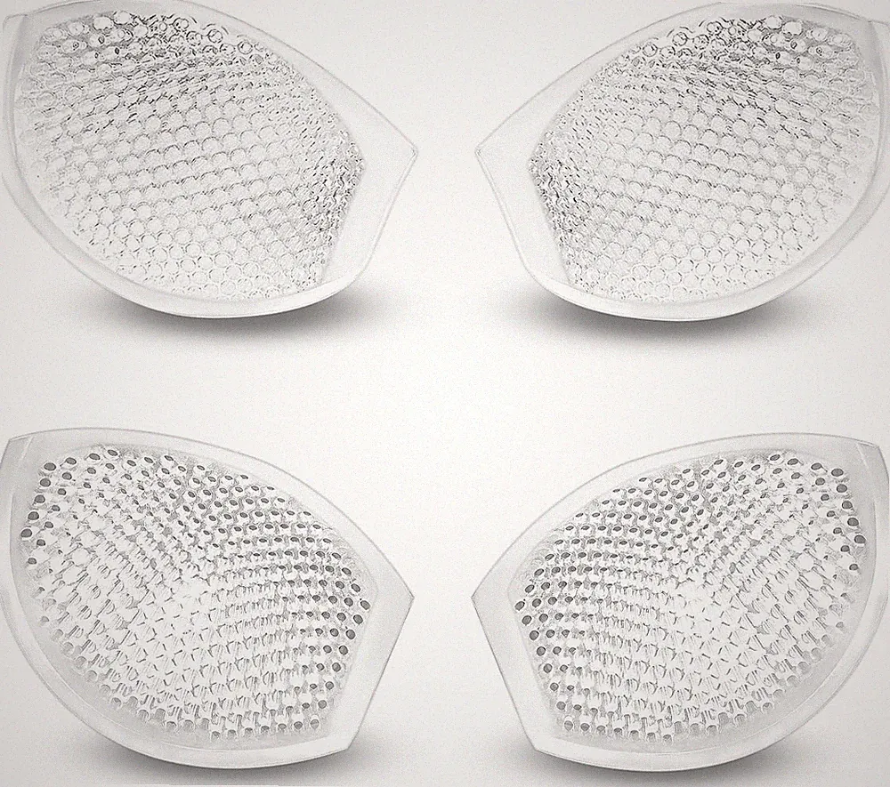 2 Paar Silikon-BH-Einlagen Push-up Pads in verschiedenen Stärken