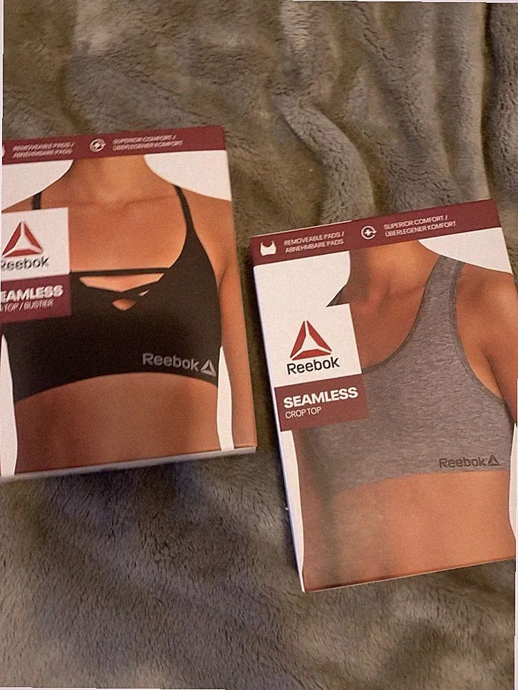2 Sport BHs Größe S Von Reebok