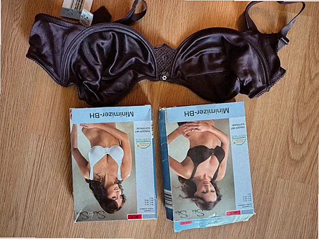 2 St.BH Minimizer 90 C Bügel Braun& Weiß Neu