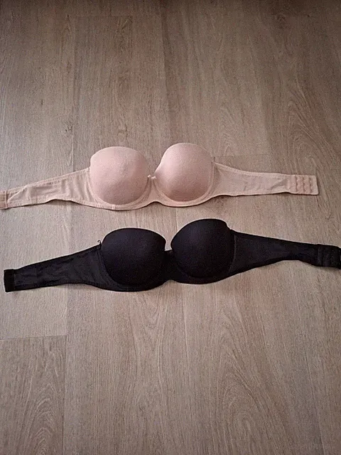 2 wattierte Balconette BHs 85B H&M