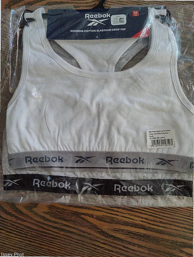 2er Pack Reebok Sport BH Gr.M 40