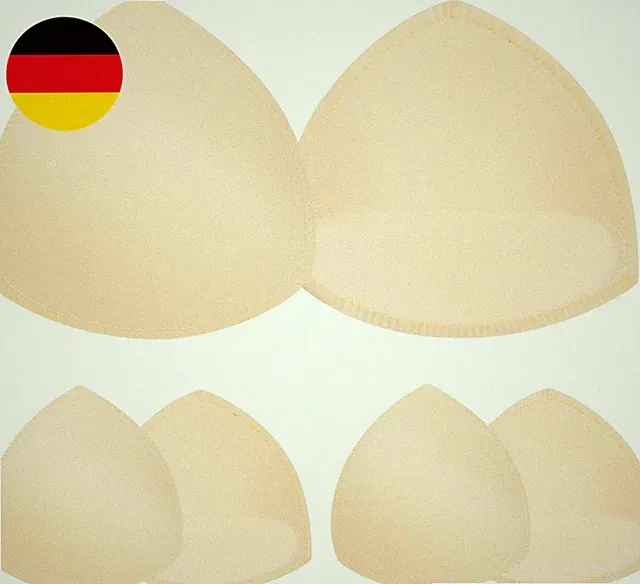 3 Paar BH Einlagen BH Einsatz Pads, Einlagen Sport BH Einsätze Dreieckige Abnehm
