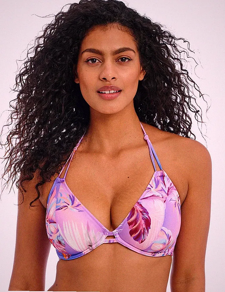 30F Freya Miami Sunset Bikini Oberteil Neckholder ungepolstert Bügel Schwimmen 204904