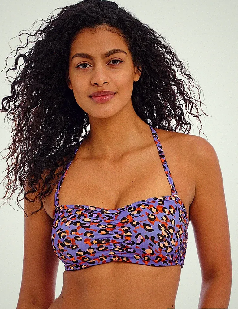 30G Freya Santiago Nights Bikini Oberteil Bandeau Bügel Damen Bademode 205610