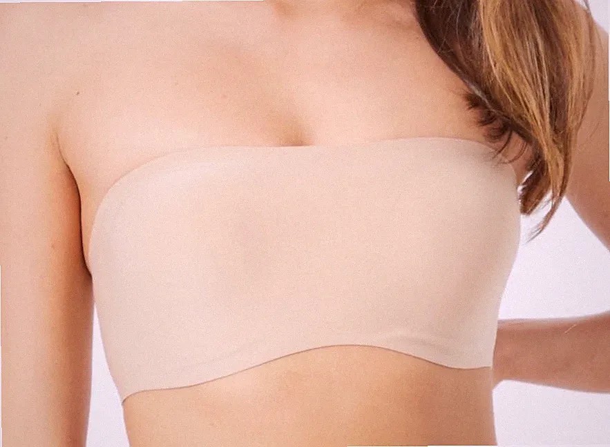 3er Set CHANTELLE Bandeau BH Soft Stretch M/L Nude NP 120€