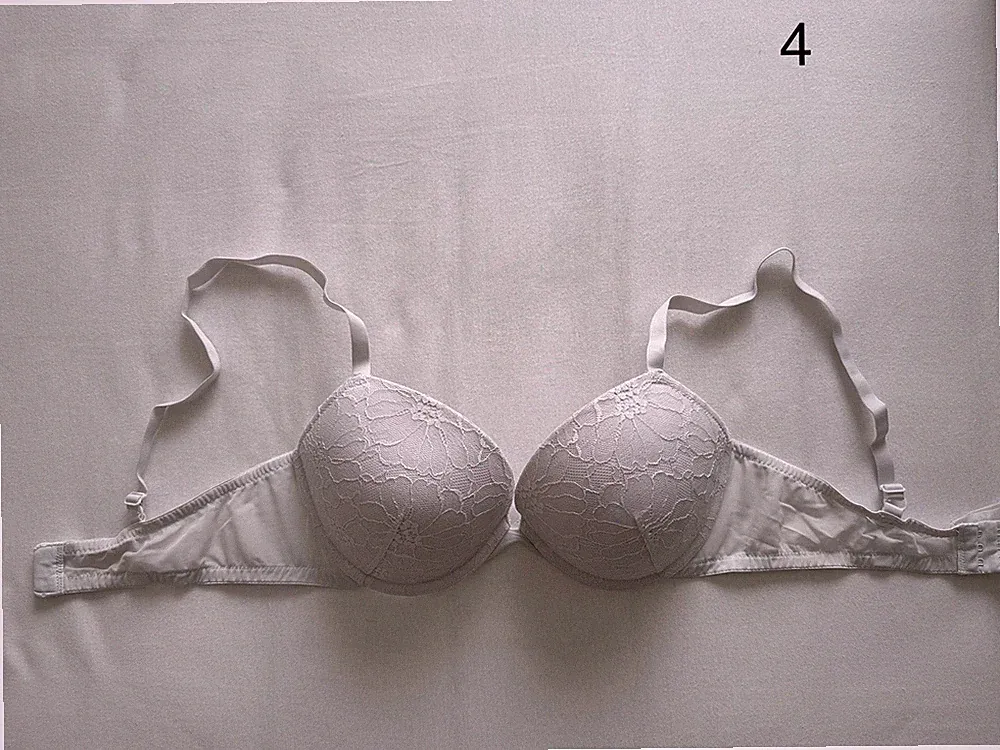4) H&M Push-up BH weiß-creme 80C s. guter Zustand