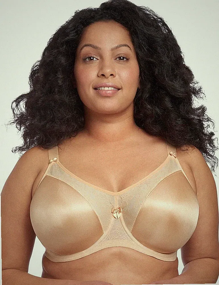 44D Goddess Yvette BH geformt Bügel Vollschale Übergröße Dessous 6750