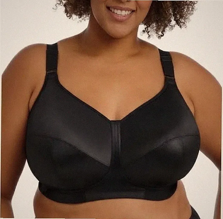 48L Goddess Plus Size Celeste Wireless Soft Cup Comfort Bra. NWT