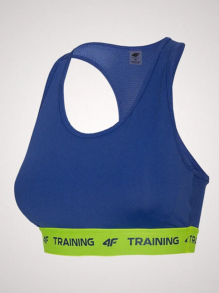 4F Low Support Trainings-BH Blau Größe XS
