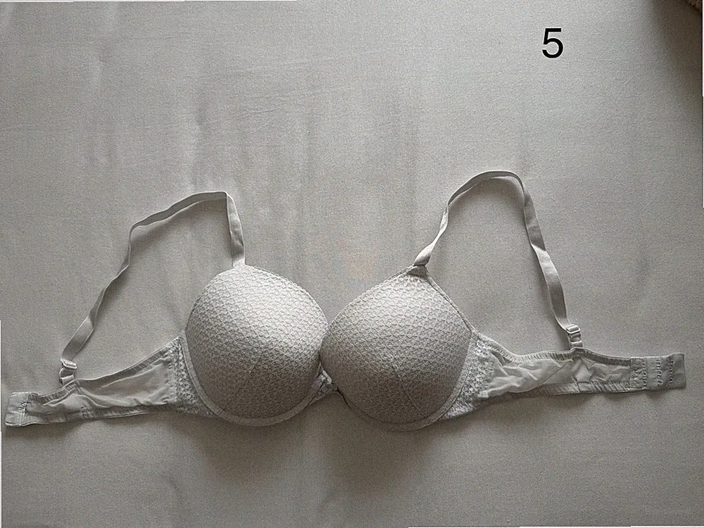 5) H&M Push-up BH weiß-creme 85C guter Zustand