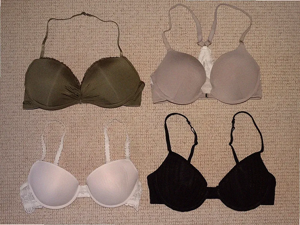 5 tolle verschiedene Bügel-BHs Größe 75B Push UP Schalen-BH's 75 B Neckholder