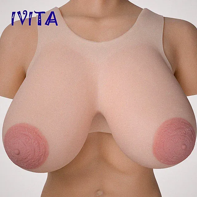 6XL-21XL Cup Big Areola Silikonbrüste Transgender CD DQ Brustprothese Fake Boobs
