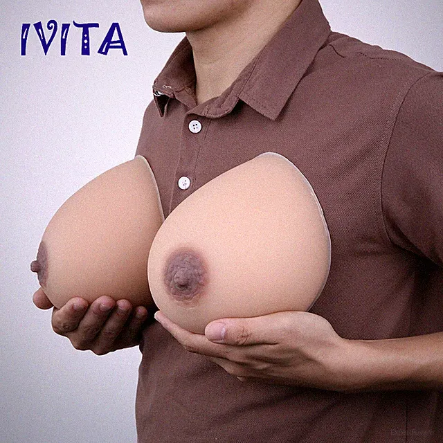 6XL FF Cup Silikonbrüste Body Fake Boobs Brustpanzer Crossdresser Bra Enhancers
