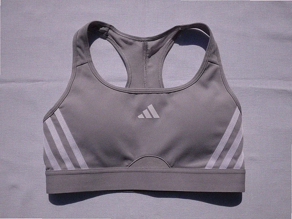 Adidas Powerreact Training 3-Streifen Sport-BH – Gr. S - Bustier BH