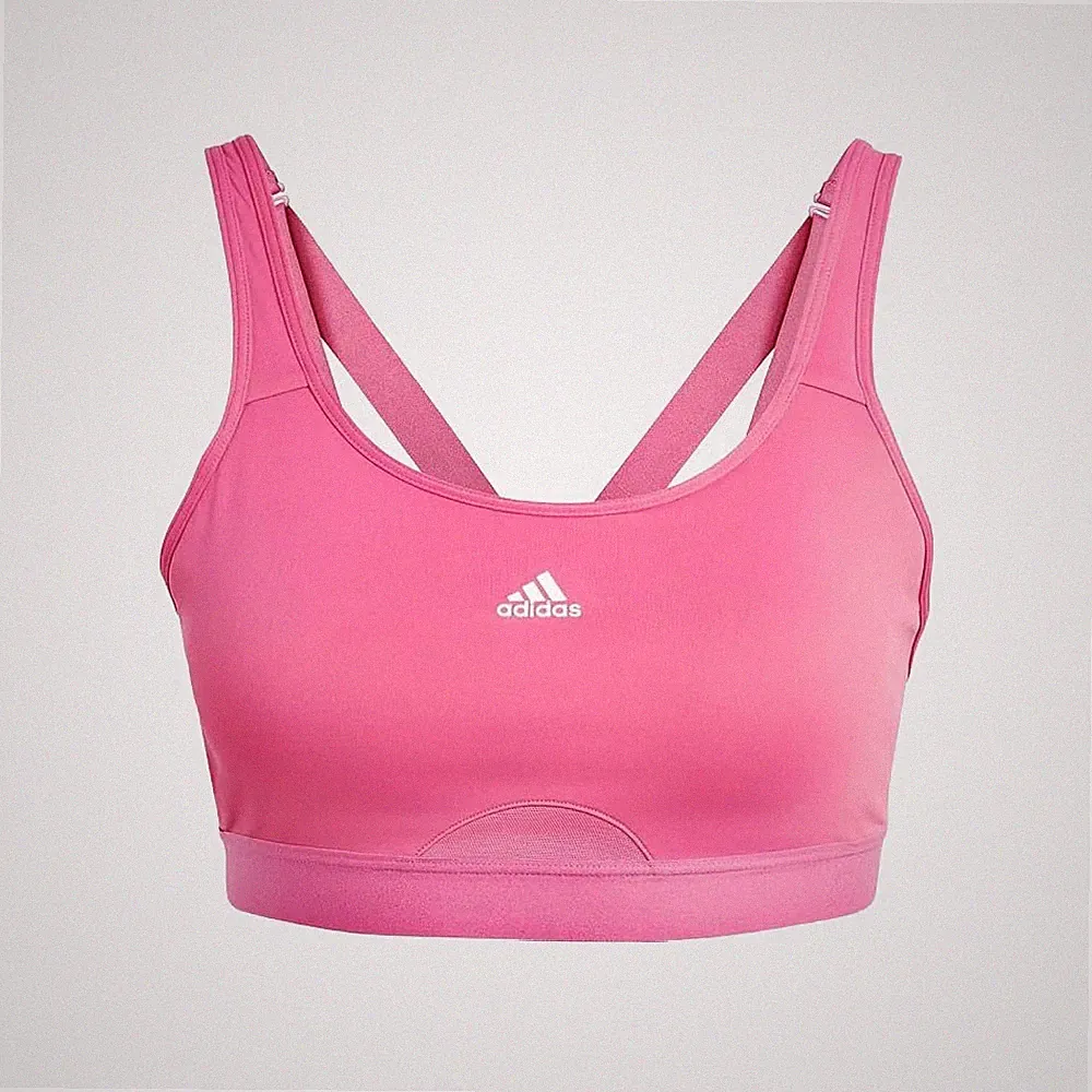 Adidas Training High Support Bra Damen Gr. 50-52 Rosa Sport BH
