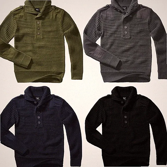Alpin Pullover Österr. BH Armee Pulli Herren Winter Freizeit Arbeitspullover