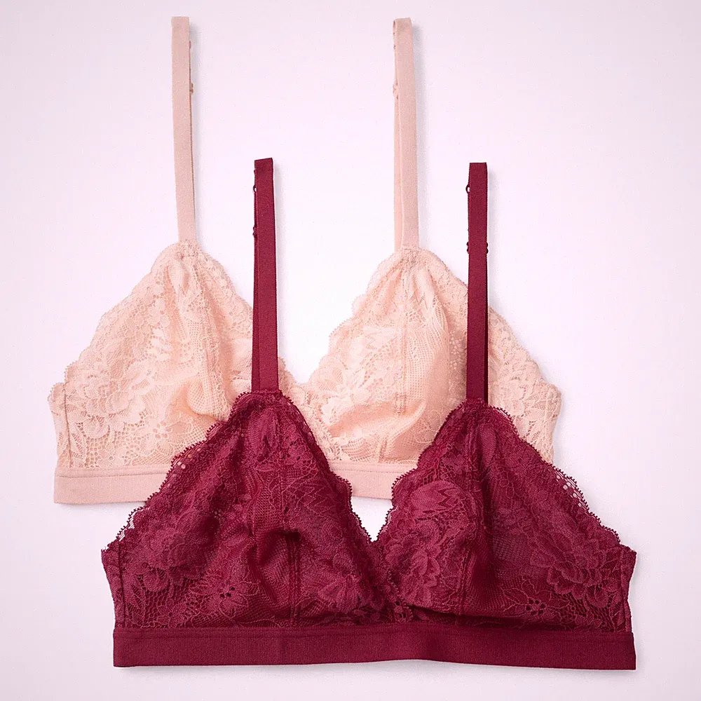 2er-Pack Triangel-BH