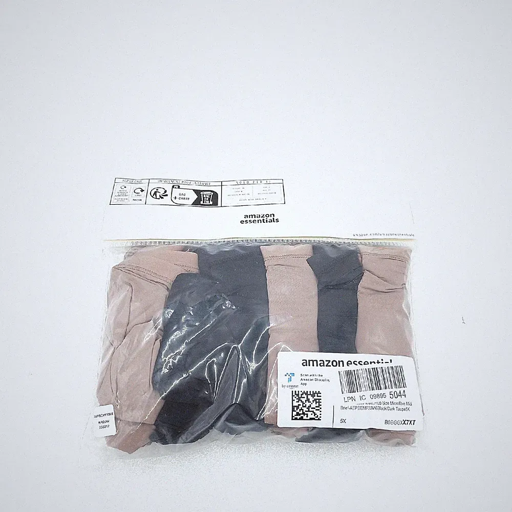 Amazon Essentials Damen Unterwäsche Unterwäsche Große Größen 5XL Komfort Dunkles