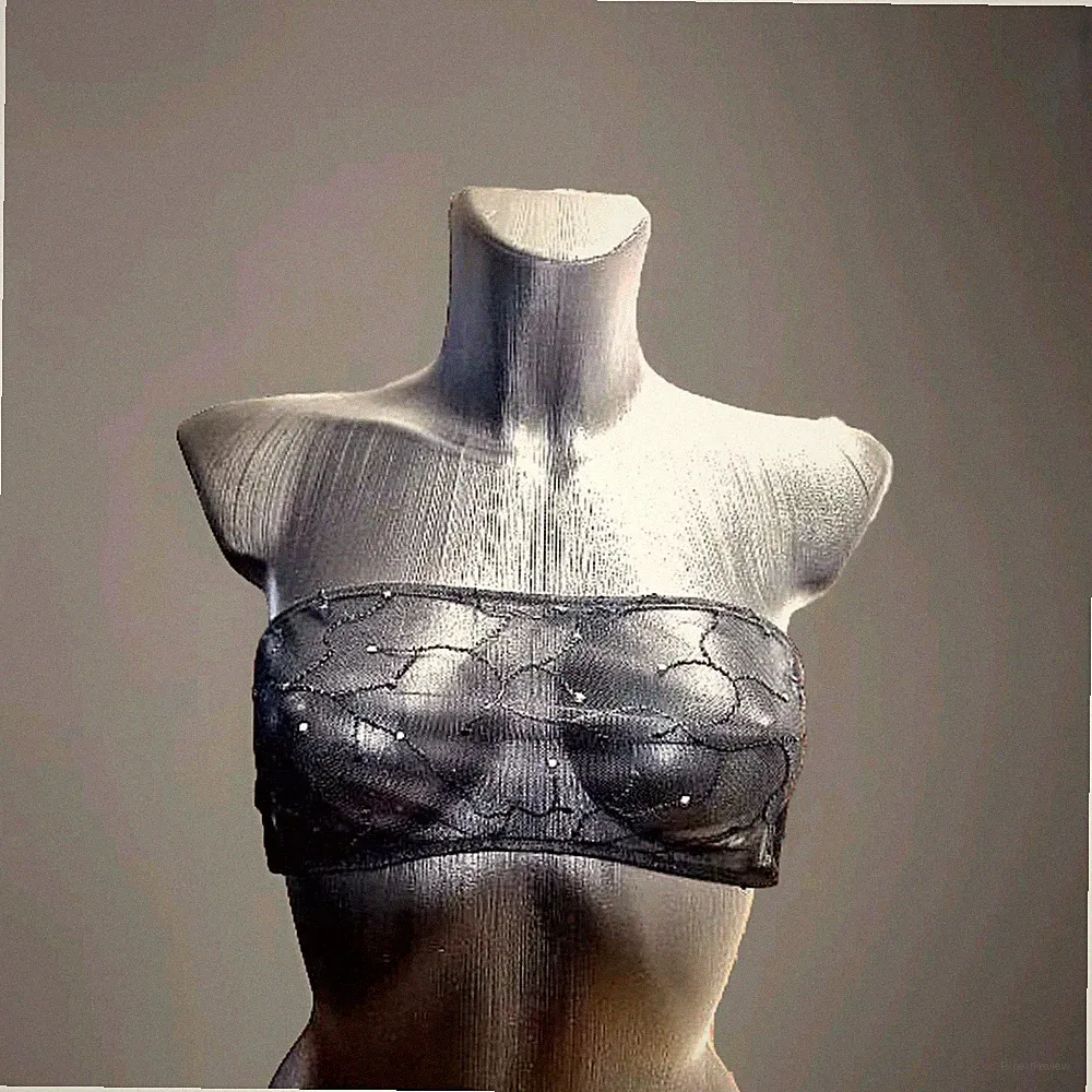 Andres Sarda Bandeau Top BH schwarz D Gr. 80 B *Luxus Lingerie Neu