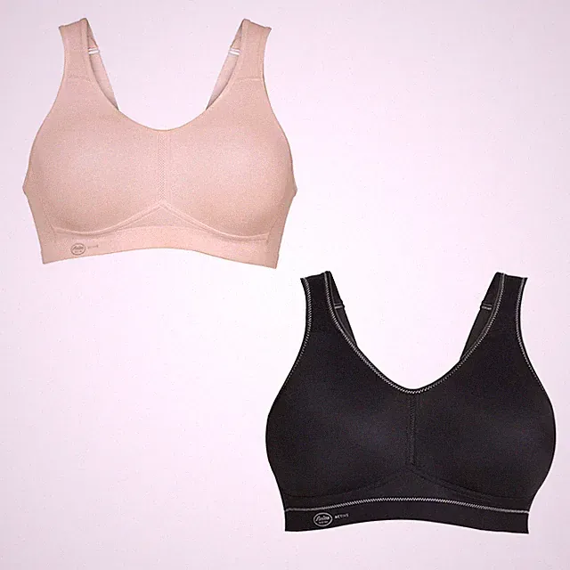 Anita Active Damen Sport-BH - Light & Firm, Bustier, atmungsaktiv, Mikrofaser...