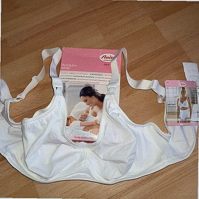 Anita maternity Still BH 90C Weiß NEU 5075 OVP mit Etikett Umstandsmode