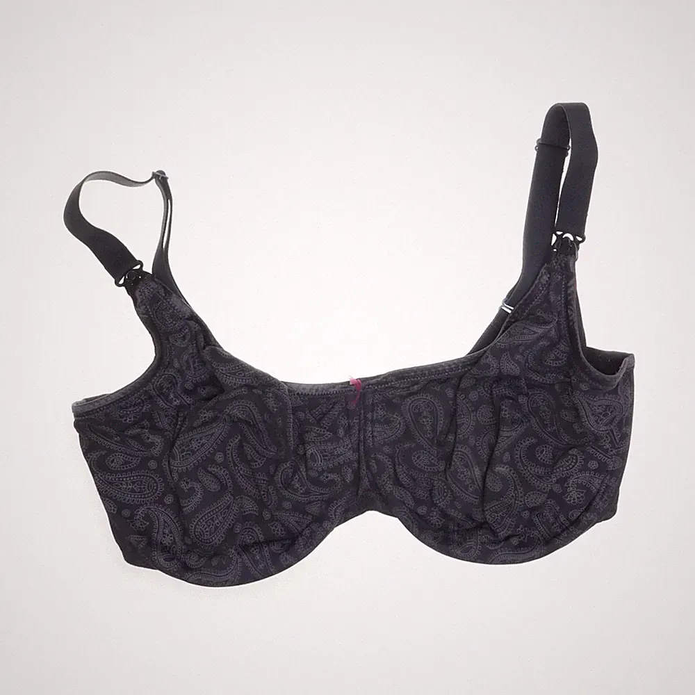 Anita Maternity, Still-BH, Größe: 80H, Schwarz, Elasthan/Polyamid, Paisley #bE9