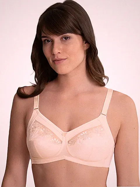 Anita Safina 5449 Komfort BH ohne Bügel mit Spitze in Biscuit