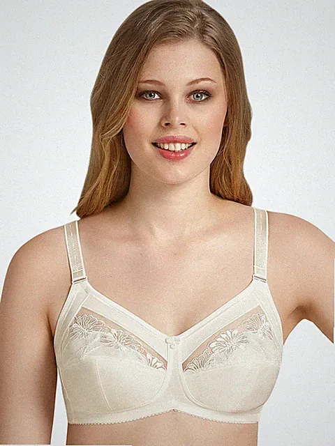 Anita Safina 5449 Komfort BH ohne Bügel mit Spitze in Crystal