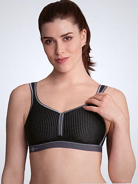 ANITA Sport BH Performance 5566 Gr. 70-95 A-G in Schwarz-Anthrazit
