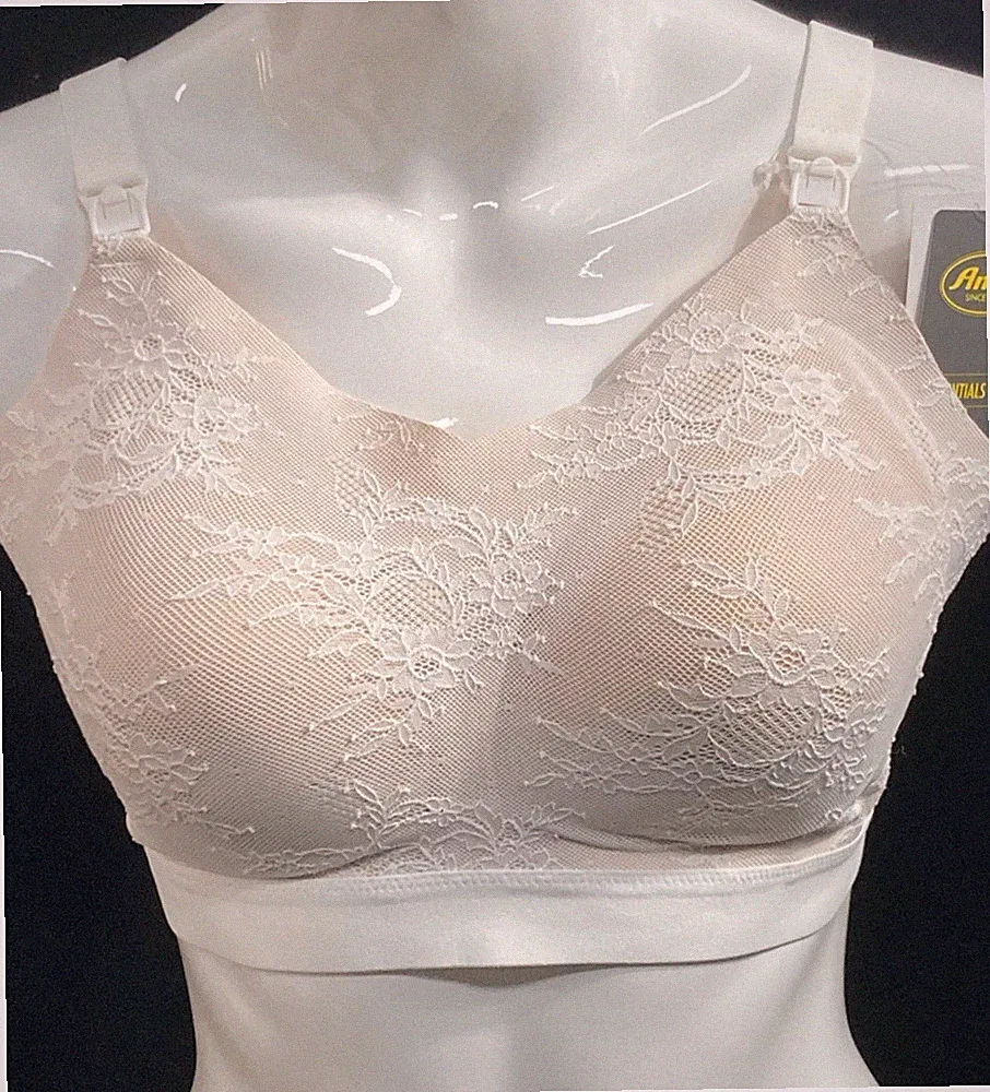 Anita Still-BH Essential Lace , Cremefarben mit Klipp nach Oben zum Öffnen