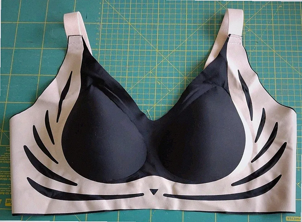 anti Schwerkraft Minimizer Soft BH Größe 5XL gepolstert schwarz/Haut