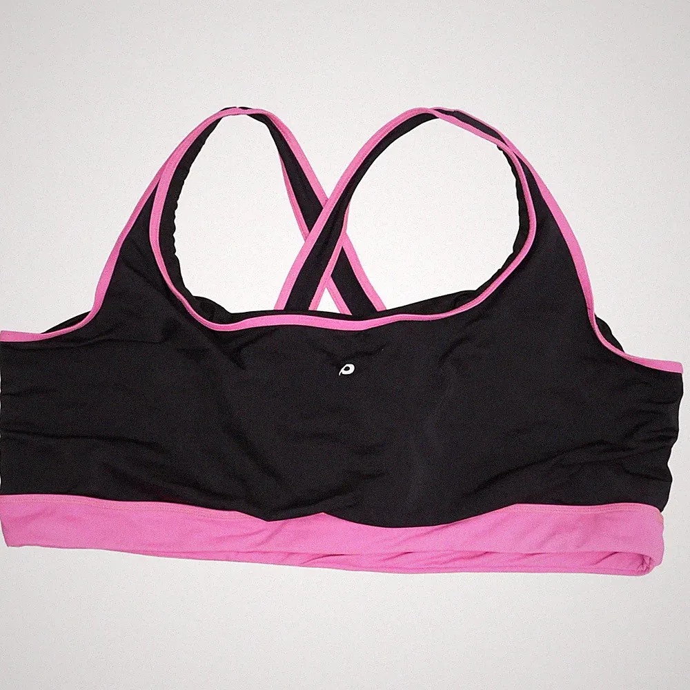 ASOS, Sport-BH, Größe: 58, Schwarz/Pink, Sonstiges, Damen #E9B