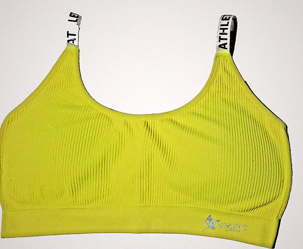 ATHLETIC: Sport-BH, Gelb, Gr.: 36/38 B