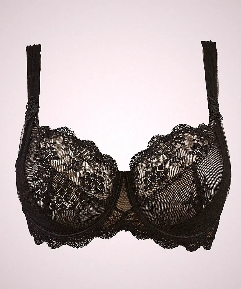 AUBADE A L'AMOUR KOMFORT VOLLSCHALEN BH FARBE SCHWARZ DA 13 ** NEU MIT ETIKETT**
