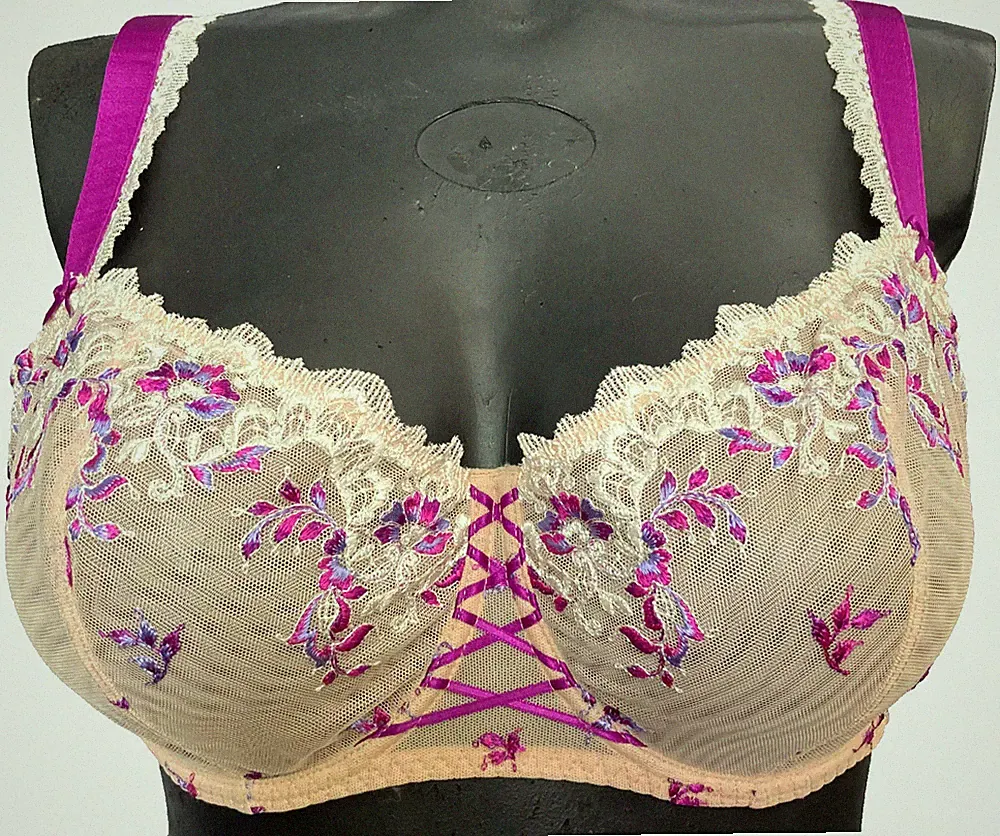 AUBADE Romance d'Été Balconette-BH mit Bügel Gr.85E UK38DD Luxus OVP 115€
