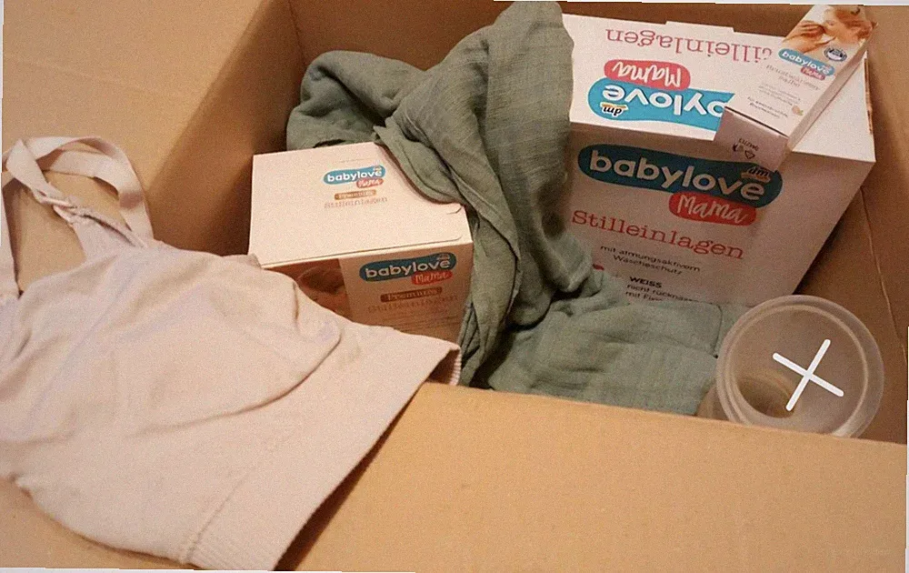 Babyzubehör, Still-Paket mit Stilleinlagen, Still-Schal, Still-BH