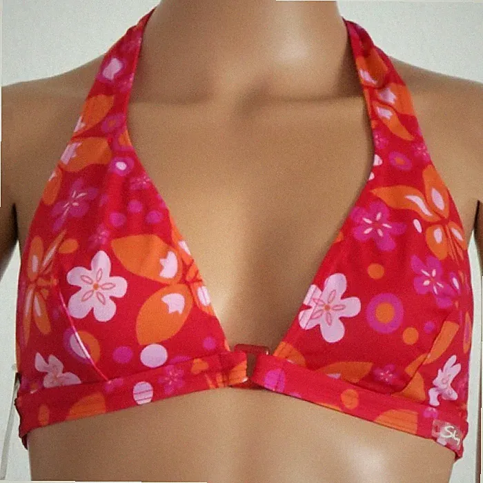 Bademode Skiny Sunflower Bikini-Oberteil Triangel-BH 82174 rot Gr. 38