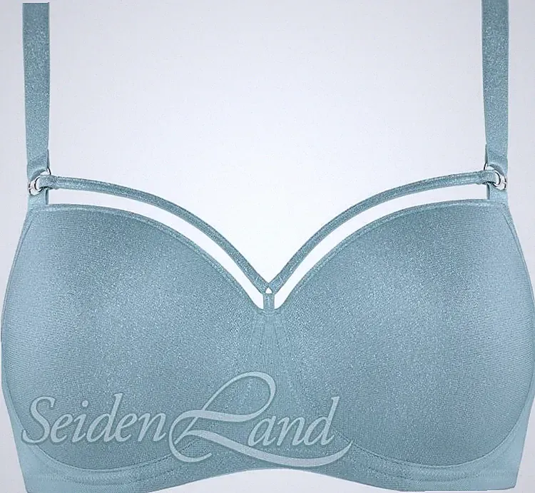 Balconette BH hellblau Glitzer Space Odyssey Shining Blue Marlies Dekkers C Cup