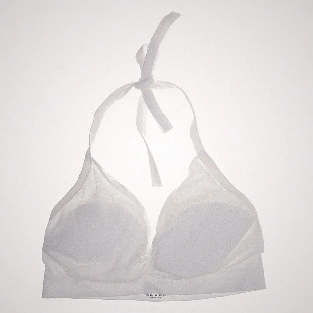 Bandeau-BH, Größe: 3XL, Weiß, Elasthan/Polyamid, Einfarbig, Damen #sI6