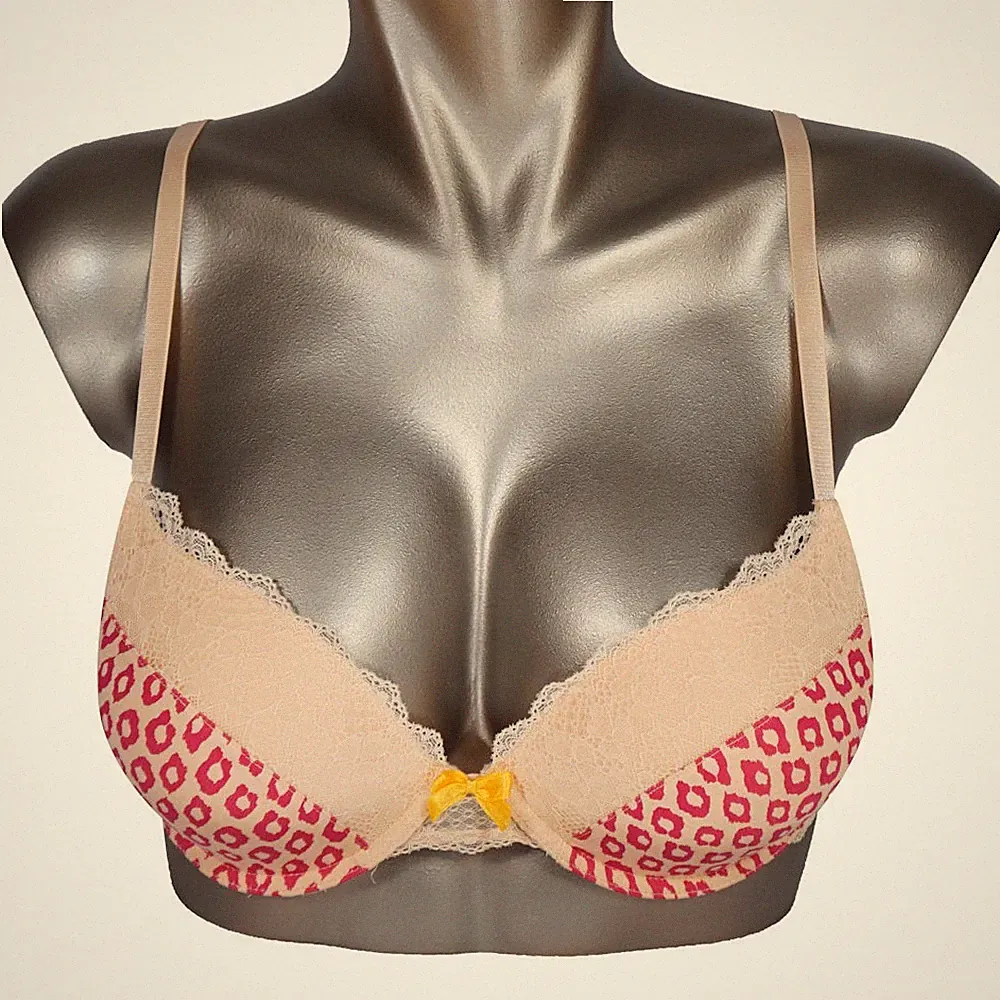 BeeDees BeeHot WHUM Push-up BH mit Bügel M019/P5 rosa pink sexy Dessous NEU