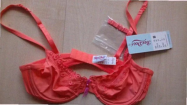 BeeDees BH Büsten-Brust-halter-Bra 75 B neu Etikett SWEET HEART 39 WM orange
