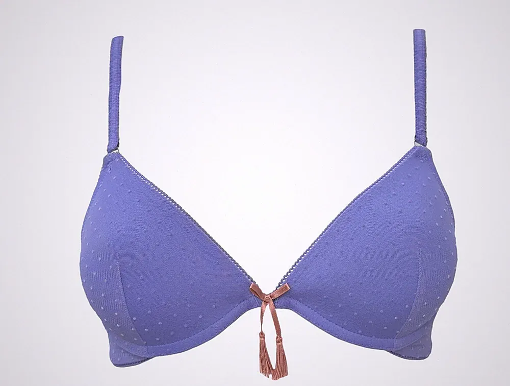 BeeDees by Triumph Push-up BH Happy Heart 34 WHUM lila 70B NEU mit Etikett