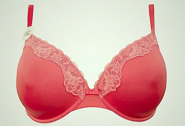 BeeDees Curvy Cups gefütterter BH mit Bügel BeeHot 2180 WHPM 80E lachs NEU