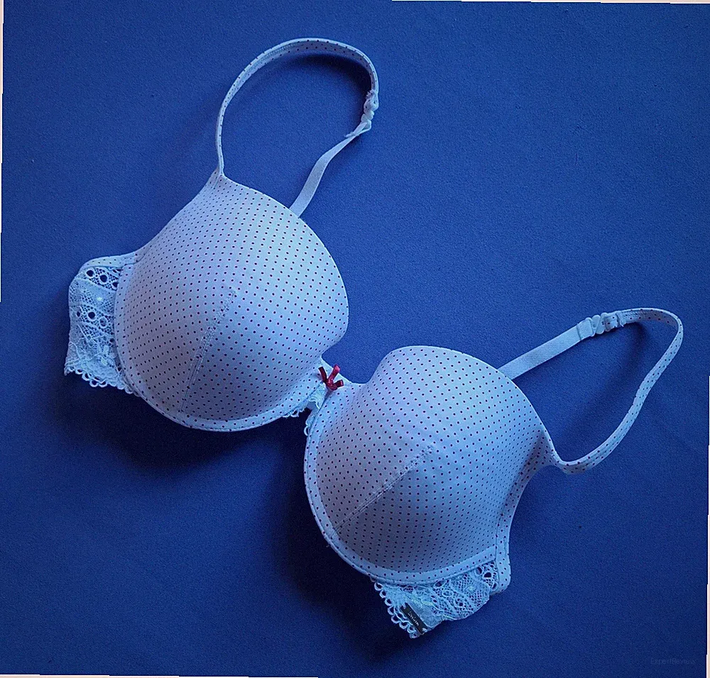 BeeDees push-up BH 80 B Beautiful Day WHUM - weiß mit roten Pünktchen TOP