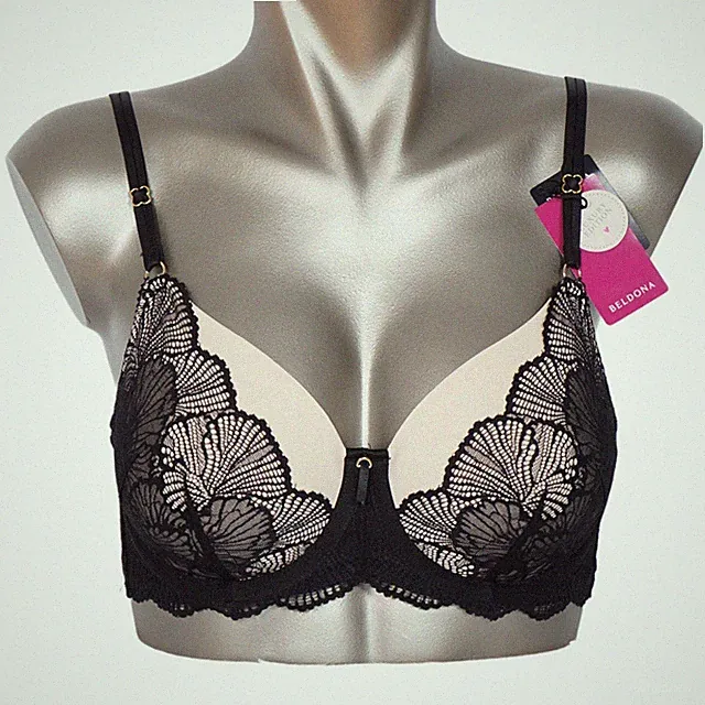 Beldona Talida WP by Triumph Schalen BH mit Bügel 0004 schwarz Spitze NEU
