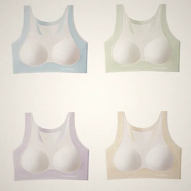 Bequemer Polyester BH für junge für Mädchen in mehreren Farben erhältlich