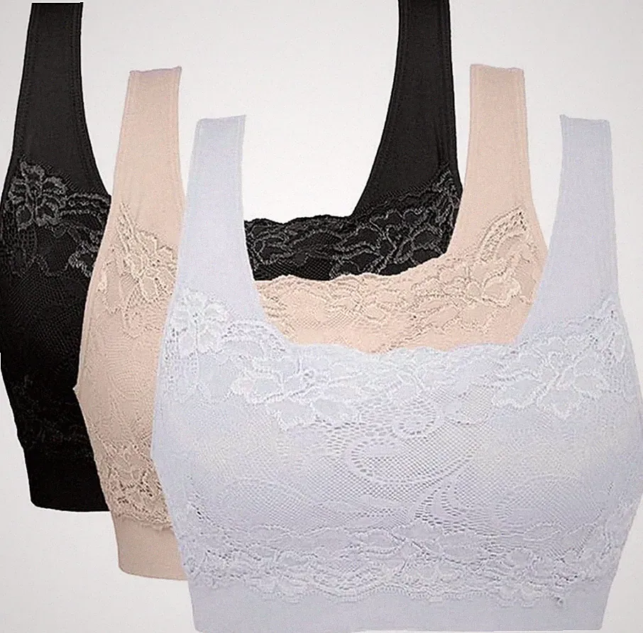 Klettverschluss Push-up-BH